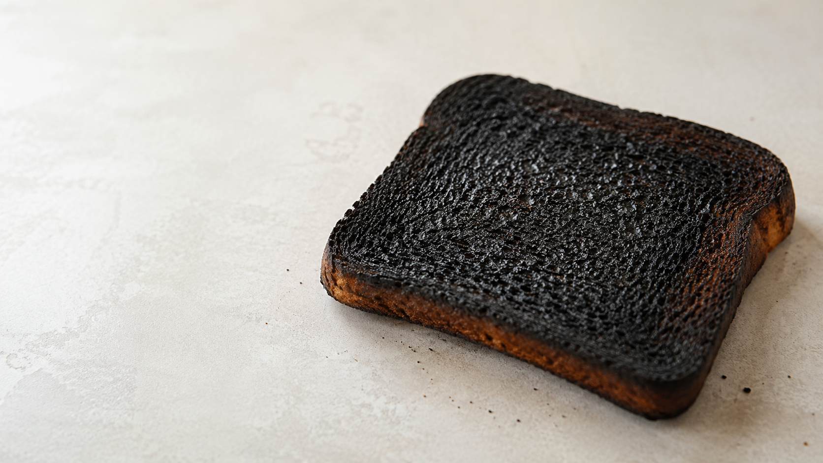 You Can’t Unburn the Toast