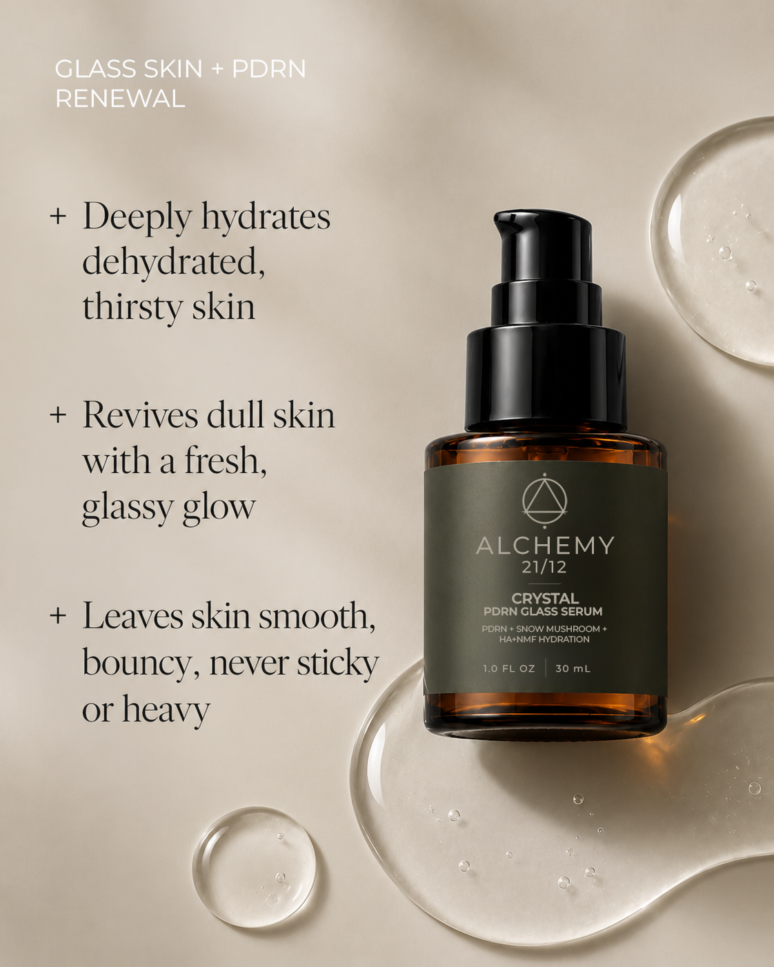 CRYSTAL PDRN GLASS SERUM